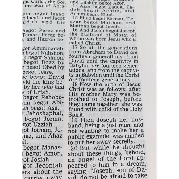 New Testament Psalms Gideons Bible Hospital Edition Softcover Easy To Read Type - Picture 5 of 6